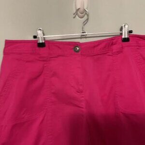 Rafaella hot pink shorts